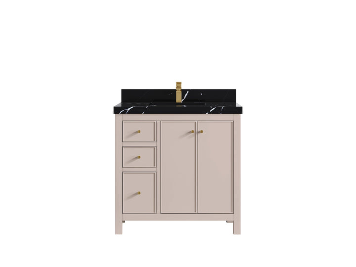 Chicago 36 in. W x 22 in. D Center Sink Bathroom Vanity - photo 9