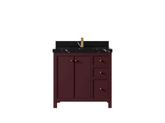 Chicago 36 in. W x 22 in. D Center Sink Bathroom Vanity - photo 13
