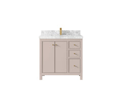 Chicago 36 in. W x 22 in. D Center Sink Bathroom Vanity - photo 11