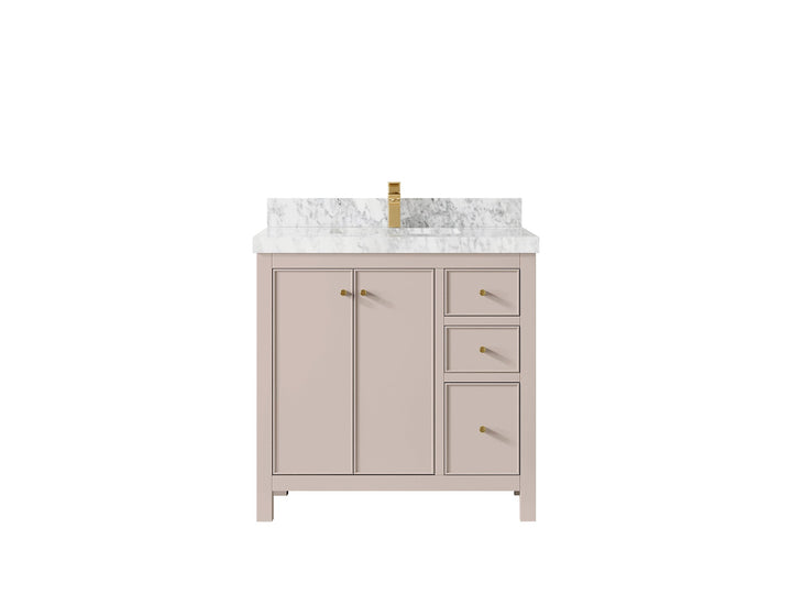 Chicago 36 in. W x 22 in. D Center Sink Bathroom Vanity - photo 11