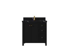 Chicago 36 in. W x 22 in. D Center Sink Bathroom Vanity - photo 9