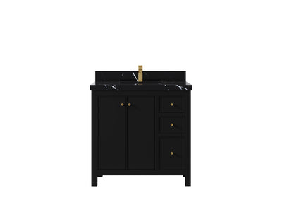 Chicago 36 in. W x 22 in. D Center Sink Bathroom Vanity - Willow Bath and Vanity