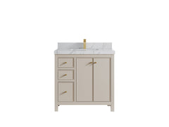 Chicago 36 in. W x 22 in. D Center Sink Bathroom Vanity - photo 45