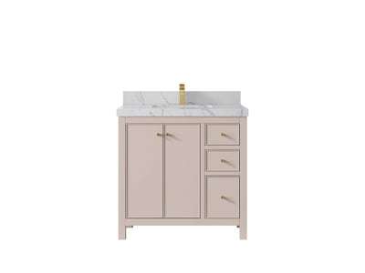 Chicago 36 in. W x 22 in. D Center Sink Bathroom Vanity - Willow Bath and Vanity