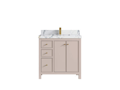 Chicago 36 in. W x 22 in. D Center Sink Bathroom Vanity - Willow Bath and Vanity