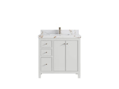 Chicago 36 in. W x 22 in. D Center Sink Bathroom Vanity - photo 37