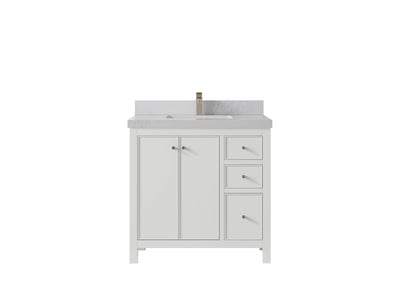 Chicago 36 in. W x 22 in. D Center Sink Bathroom Vanity - Willow Bath and Vanity