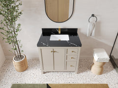 Chicago 36 in. W x 22 in. D Center Sink Bathroom Vanity - photo 8