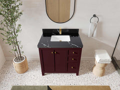 Chicago 36 in. W x 22 in. D Center Sink Bathroom Vanity - photo 12