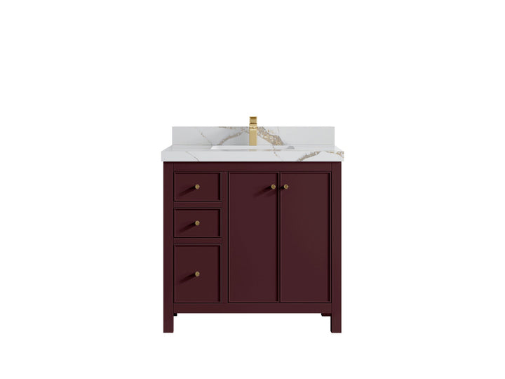 Chicago 36 in. W x 22 in. D Center Sink Bathroom Vanity - photo 31