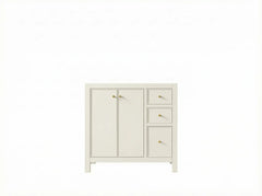 Chicago 36 in. W x 22 in. D Left Offset Sink Bathroom Vanity - photo 30