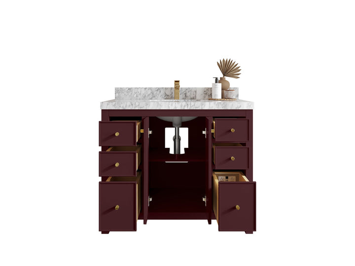 Chicago 42 in. W x 22 in. D Single Sink Bathroom Vanity - photo 5