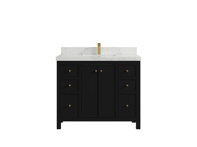 Chicago 42 in. W x 22 in. D Single Sink Bathroom Vanity - Willow Bath and Vanity