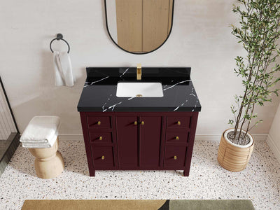 Chicago 42 in. W x 22 in. D Single Sink Bathroom Vanity - Willow Bath and Vanity