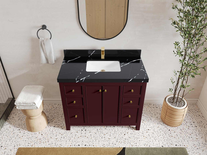 Chicago 42 in. W x 22 in. D Single Sink Bathroom Vanity - photo 8