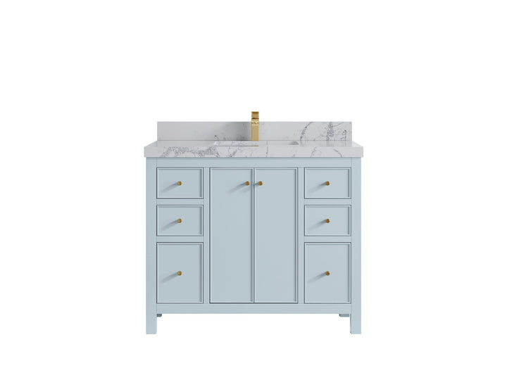 Chicago 42 in. W x 22 in. D Single Sink Bathroom Vanity - photo 43