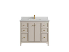Chicago 42 in. W x 22 in. D Single Sink Bathroom Vanity - photo 13