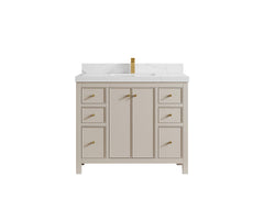 Chicago 42 in. W x 22 in. D Single Sink Bathroom Vanity - photo 17