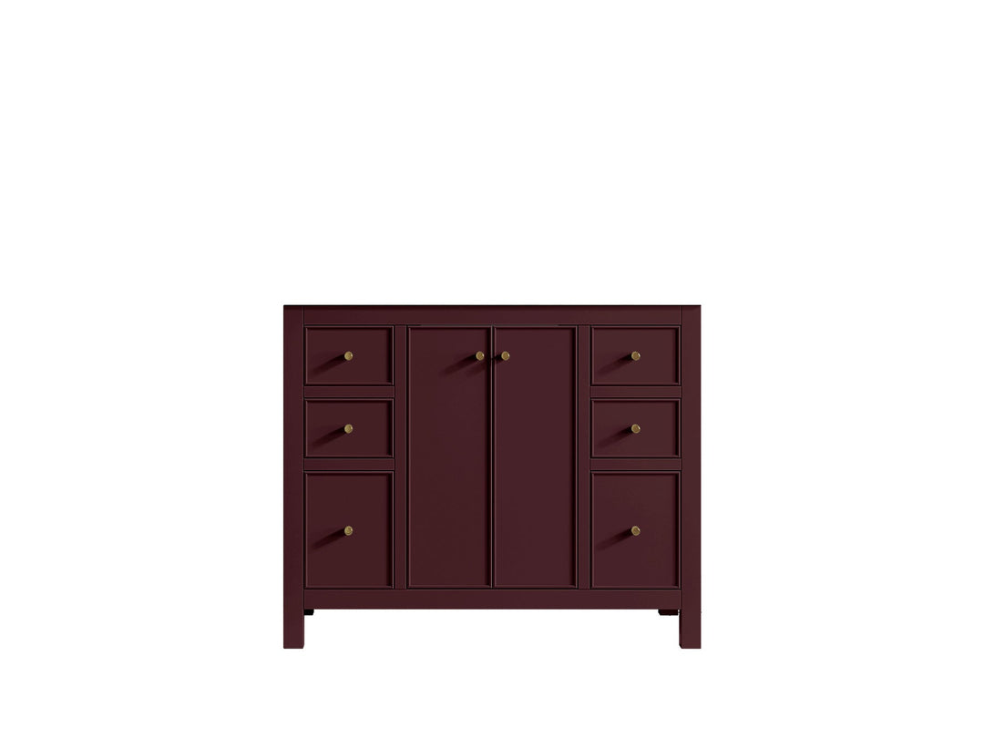 Chicago 42 in. W x 22 in. D Single Sink Bathroom Vanity - Willow Bath and Vanity