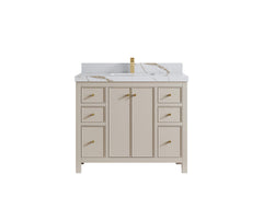 Chicago 42 in. W x 22 in. D Single Sink Bathroom Vanity - photo 15