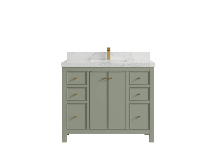 Chicago 42 in. W x 22 in. D Single Sink Bathroom Vanity - photo 15