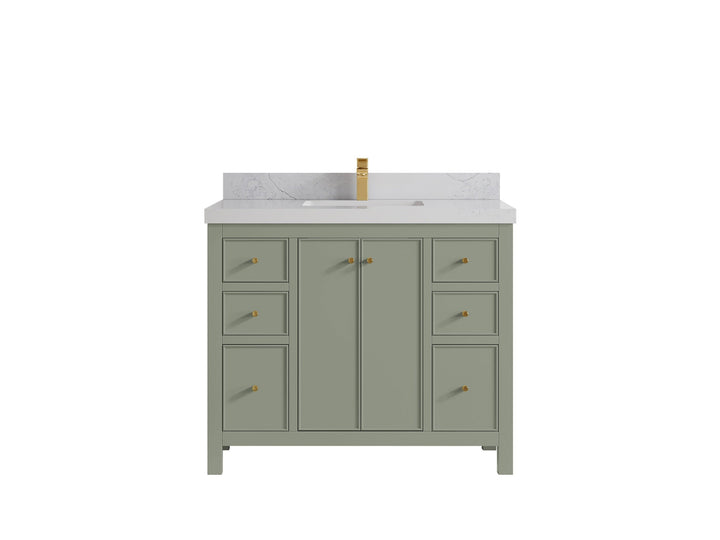 Chicago 42 in. W x 22 in. D Single Sink Bathroom Vanity - photo 1
