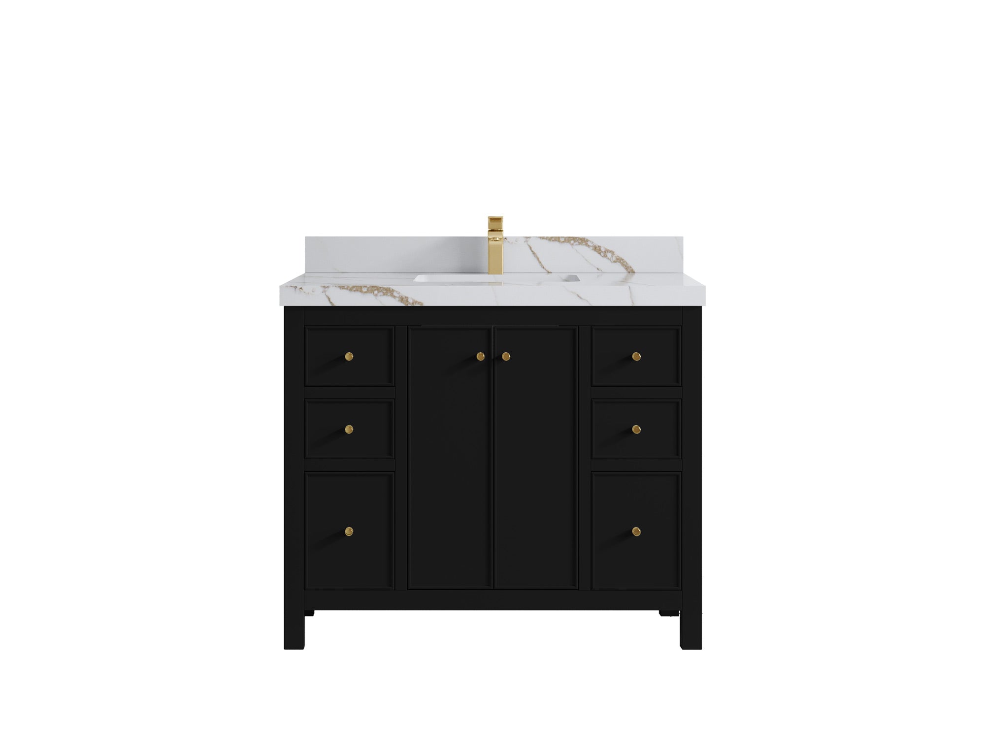 Chicago 42 in. W x 22 in. D Single Sink Bathroom Vanity - Willow Bath and Vanity