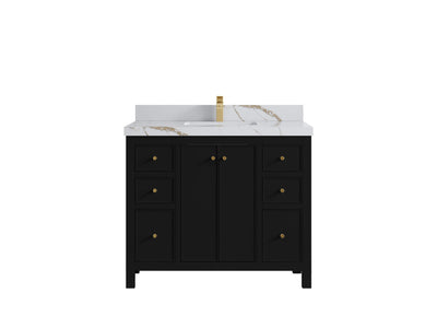 Chicago 42 in. W x 22 in. D Single Sink Bathroom Vanity - Willow Bath and Vanity
