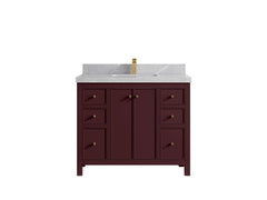 Chicago 42 in. W x 22 in. D Single Sink Bathroom Vanity - photo 32