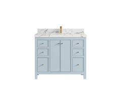 Chicago 42 in. W x 22 in. D Single Sink Bathroom Vanity - photo 37