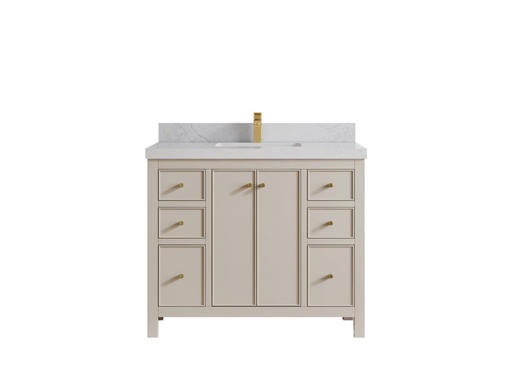 Chicago 42 in. W x 22 in. D Single Sink Bathroom Vanity - photo 1