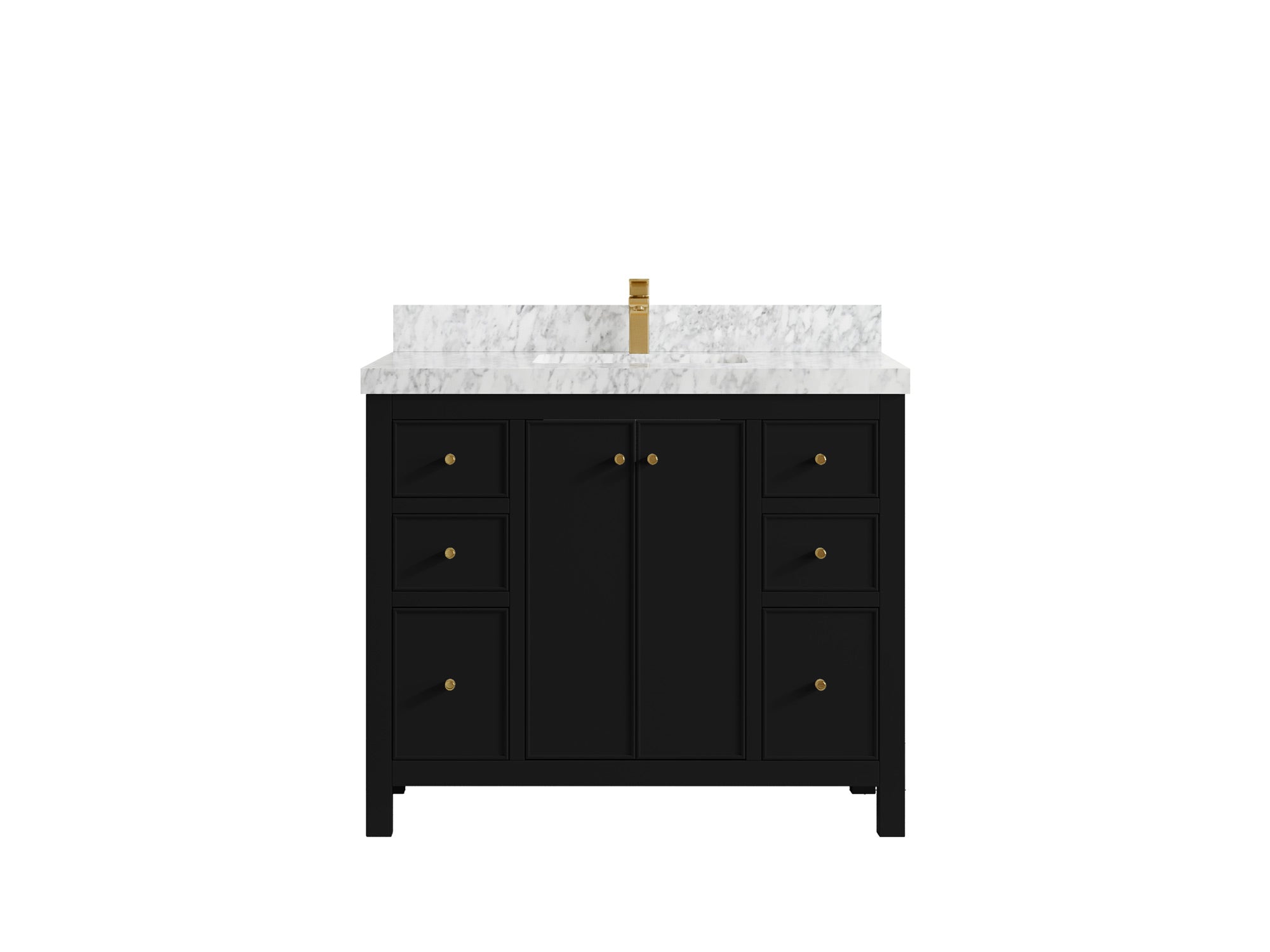 Chicago 42 in. W x 22 in. D Single Sink Bathroom Vanity - Willow Bath and Vanity