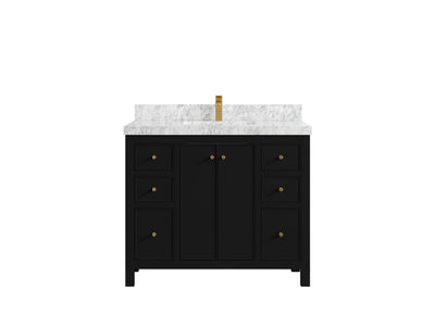 Chicago 42 in. W x 22 in. D Single Sink Bathroom Vanity - Willow Bath and Vanity