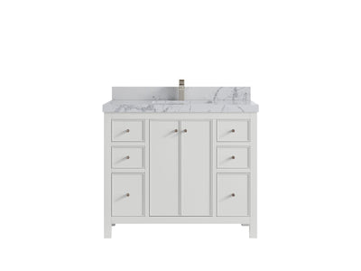 Chicago 42 in. W x 22 in. D Single Sink Bathroom Vanity - Willow Bath and Vanity