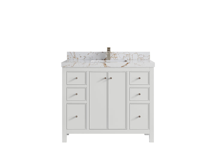 Chicago 42 in. W x 22 in. D Single Sink Bathroom Vanity - photo 39