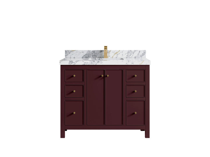 Chicago 42 in. W x 22 in. D Single Sink Bathroom Vanity - photo 17