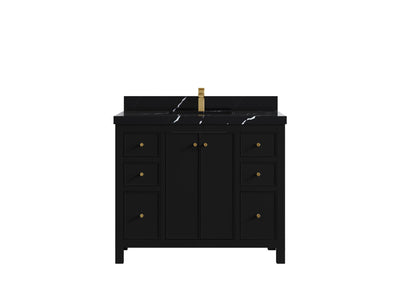 Chicago 42 in. W x 22 in. D Single Sink Bathroom Vanity - Willow Bath and Vanity