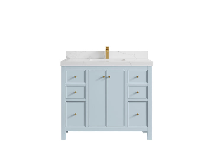Chicago 42 in. W x 22 in. D Single Sink Bathroom Vanity - photo 17