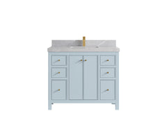 Chicago 42 in. W x 22 in. D Single Sink Bathroom Vanity - photo 33