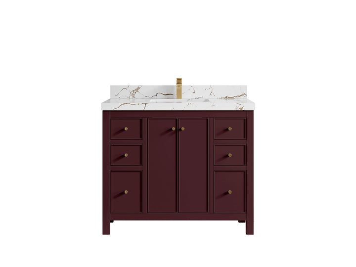 Chicago 42 in. W x 22 in. D Single Sink Bathroom Vanity - photo 37