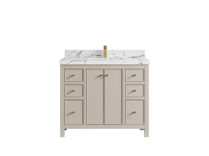 Chicago 42 in. W x 22 in. D Single Sink Bathroom Vanity - photo 35