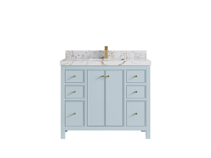 Chicago 42 in. W x 22 in. D Single Sink Bathroom Vanity - photo 39