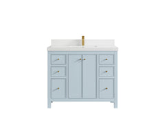 Chicago 42 in. W x 22 in. D Single Sink Bathroom Vanity - photo 49