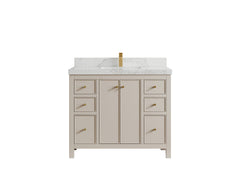Chicago 42 in. W x 22 in. D Single Sink Bathroom Vanity - photo 19