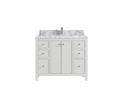 Chicago 42 in. W x 22 in. D Single Sink Bathroom Vanity - Willow Bath and Vanity