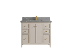 Chicago 42 in. W x 22 in. D Single Sink Bathroom Vanity - photo 33