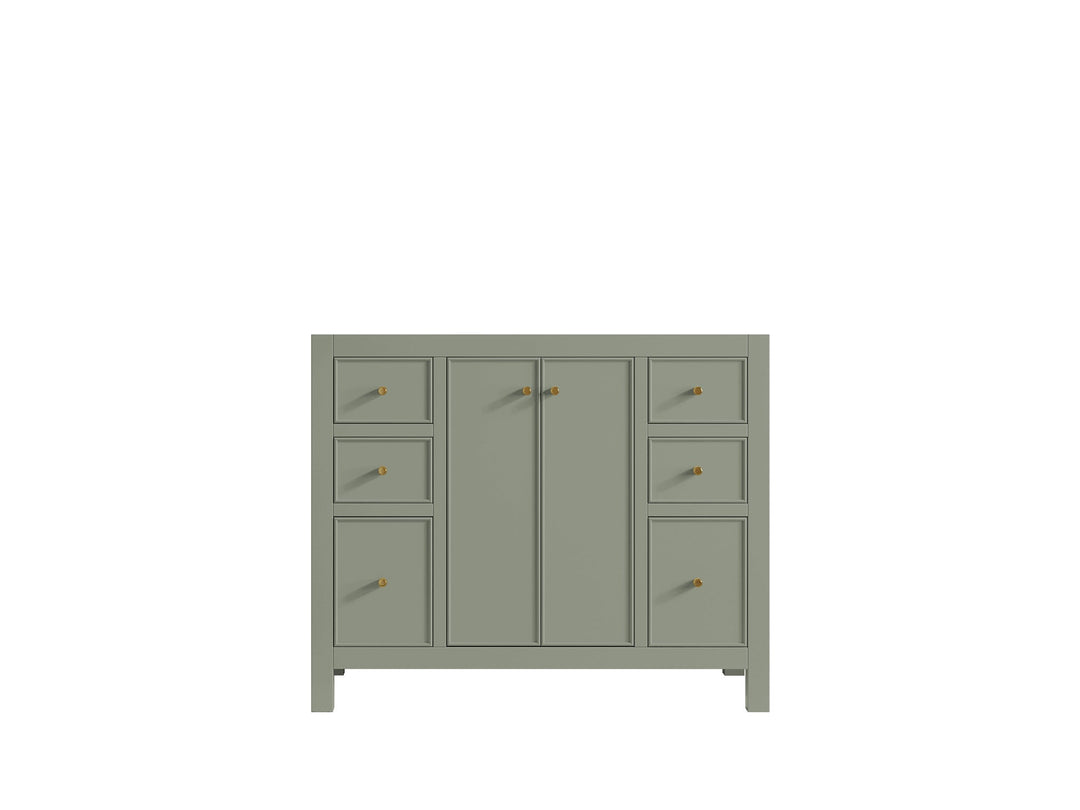 Chicago 42 in. W x 22 in. D Single Sink Bathroom Vanity - Willow Bath and Vanity