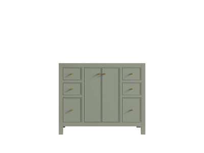 Chicago 42 in. W x 22 in. D Single Sink Bathroom Vanity - Willow Bath and Vanity