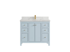 Chicago 42 in. W x 22 in. D Single Sink Bathroom Vanity - photo 19