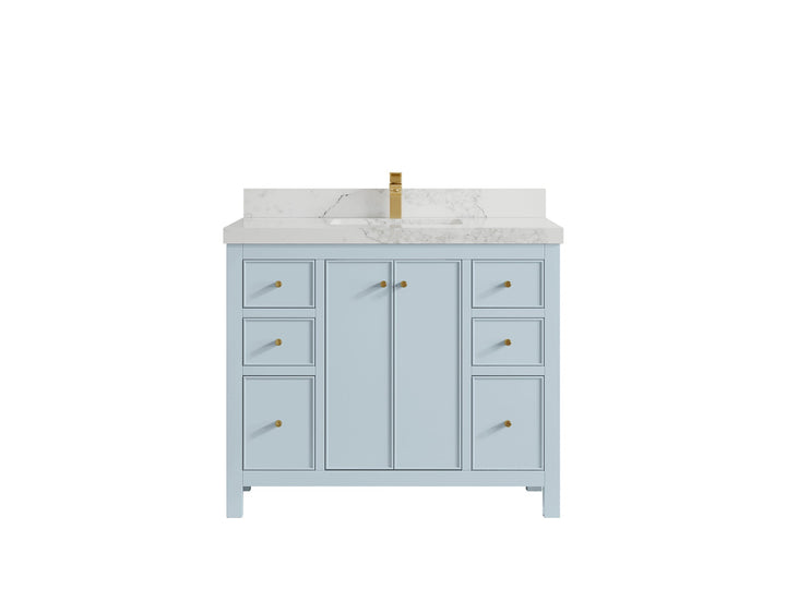 Chicago 42 in. W x 22 in. D Single Sink Bathroom Vanity - photo 19